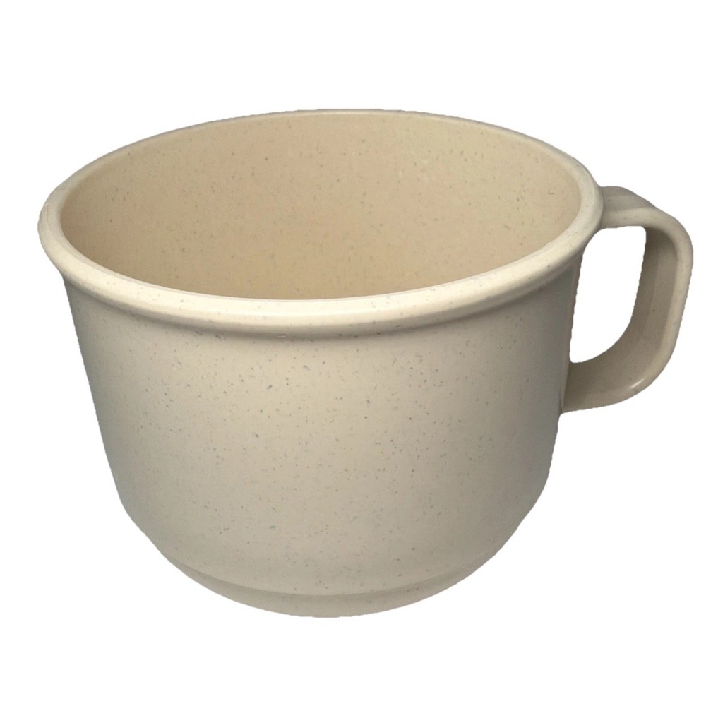 Rubbermaid Heatables Mug Cup 5520 Microwave Almond Soup 14oz Vintage